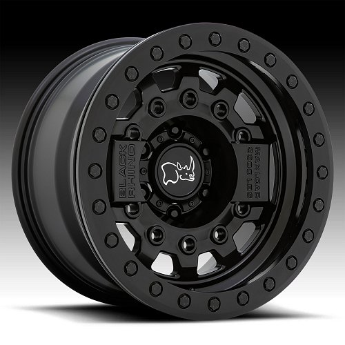 Black Rhino Avenger Beadlock Matte Black Custom Truck Wheels 1